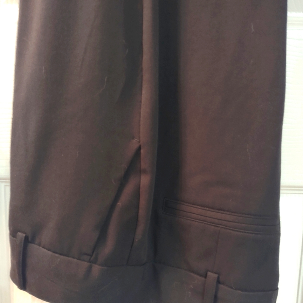 New w/o tags Worthington Modern Fit black boot cut pants size 2 Long Inseam 34!